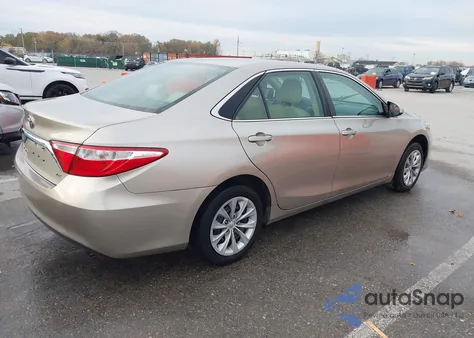 2016 Toyota Camry Le z USA, uszkodzony, nr VIN 4T1BF1FK8GU539664